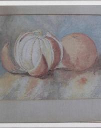Copy of a watercolor of an orange