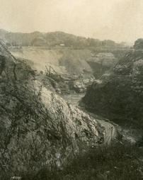 Cornwall Mine, open pit, looking east