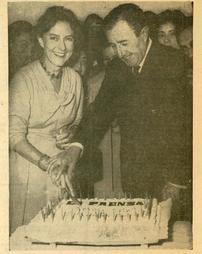 La Prensa's 55th anniversary, 1958