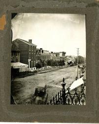 Photograph of E. Main St. between Swede and DeKalb