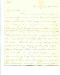 Guyan Davis Letters - 1863