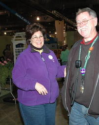 2008 Philadelphia Flower Show. Francesca Northrup and Paul Tickle