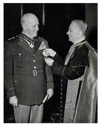 Abp. Cicognani, Lt. Gen. Clarence R. Huebner