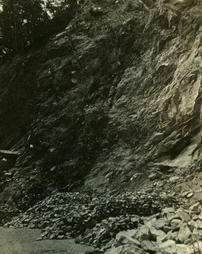 Mining face, Williams Talc Quarry