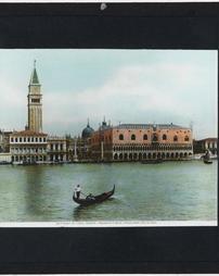 Italy. Venice. Piazzetta di S. Marco e Palazzo Reale del Mare