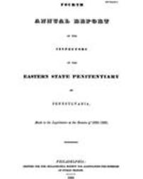 Annual report of the inspectors of the Eastern State Penitentiary of Pennsylvania (1832)