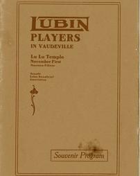 Lubin Players in Vaudeville