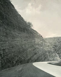 Highway cut in Juniata Formation