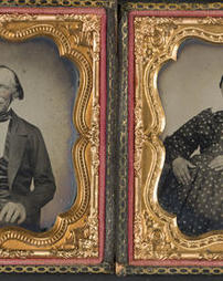 Portraits of Andrew Schultz and Mrs. Andrew Schultz