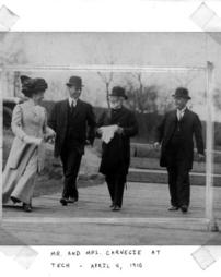 (Mr. and Mrs. Carnegie at Tech - April 4, 1910)