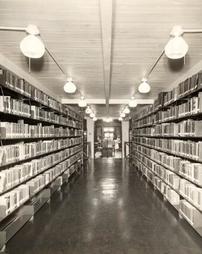 James V. Brown Library stack room