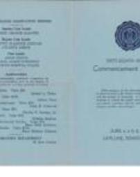 68th Annual Commencement Exercises June 4-6 1939