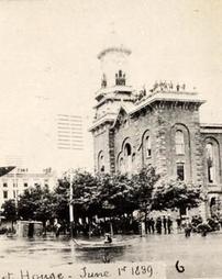West Third Street from Court Street after June 1, 1889 flood