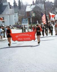 Meyersdale High School Band in Maple Festival Parade