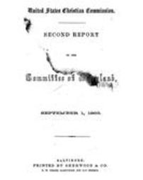 Second report of the Committee of Maryland, September 1, 1863