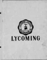 Lycoming College scrapbook: November 1949-May 1952