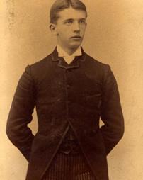 Portrait of unidentified young man