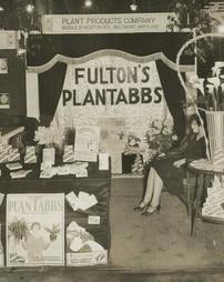 1929 Philadelphia Flower Show. Fulton's Plantabbs