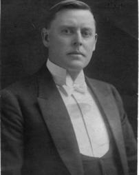 William S. Livengood in dress suit