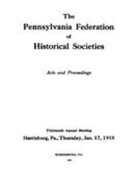 Acts and proceedings…(1918)…annual meeting