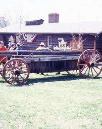 Maple Sugar Hauling Wagon at Maple Festival Park