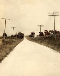 State road construction, Sones Farm, August 24, 1919