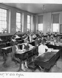 Girls English Class, 1924