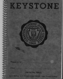 Scranton-Keystone Junior College Spiral Notebook