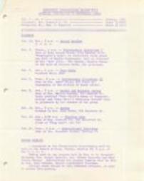 American Association of University Women - Johnstown Branch Newsletters  1961