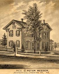 Residence of Peter Reeder, Hughesville, Lycoming County, PA