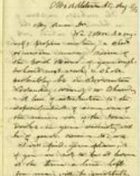 Letter from John Johnston to Rev. George Peck, August 8, 1862.