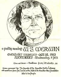 A poetry reading W.S. Merwin.