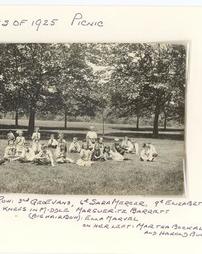 Lower School picnic, 1915