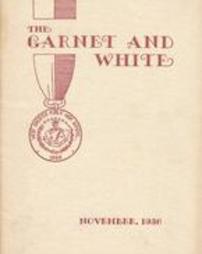 The Garnet and White November 1936