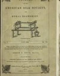 Journal of the American Silk Society and Rural Economist, July 1839
