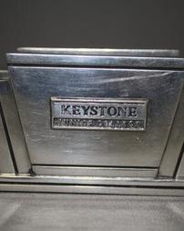 Metal Keystone Junior College Business Card Holder