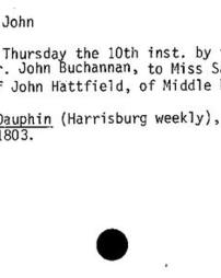 Harrisburg Newspaper Index