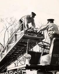 Ladder truck, April, 1945
