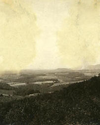 View northwest from ridge west of McConnellsburg