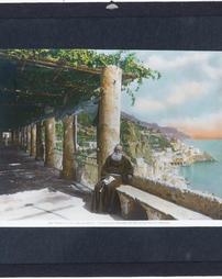Italy. Amalfi. Panorama visto dall’ ex convento dei Cappuccini