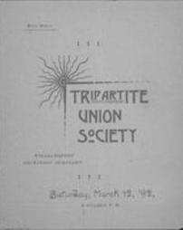 Tripartite Union Society, Williamsport Dickinson Seminary