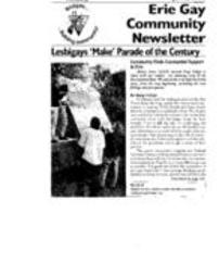 Erie Gay News, 1995-6