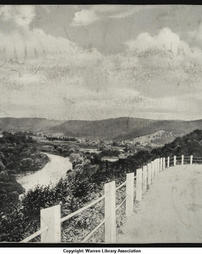 Kinzua valley from Devils Elbow (circa 1940)