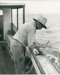 Roland Benjamin on fishing trip