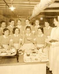 Williamsport Hospital student nurses must learn to cook, 1933