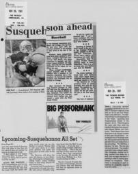 Lycoming College scrapbook: April 19, 1991-November 29, 1991