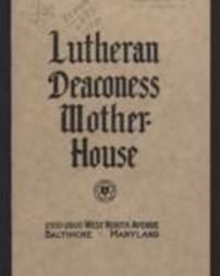 A Hand-Book issued by the Lutheran Deaconess Motherhouse and Training School, Eighth Edition