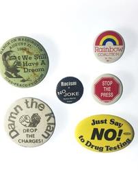 United States Social Movement Buttons