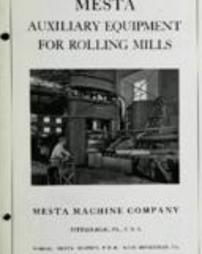 Mesta auxiliary equipment for rolling mills