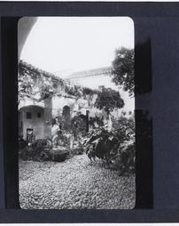 Spain. Córdoba. Patio de una Casa Situada en el Antiguo Camino del Alcazar Viejo